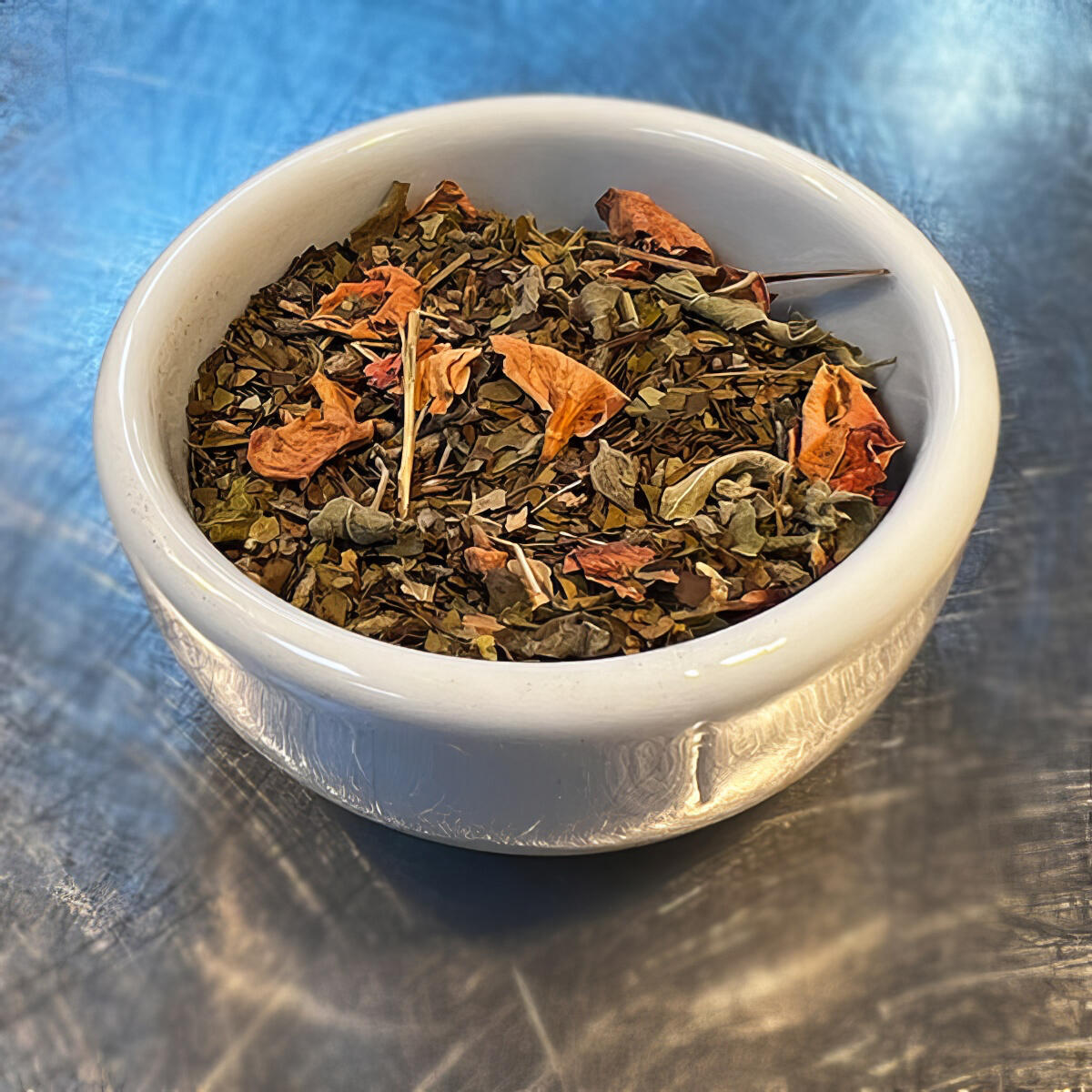 FLOWER MINT / té verde, jazmín, menta, pétalos de rosa / $2800